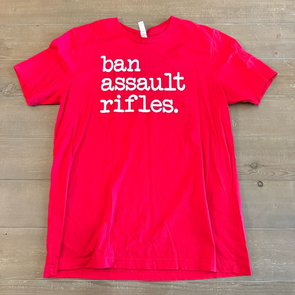 Ban Assault Rifles Gun Control T-shirt - Picture 3 of 6